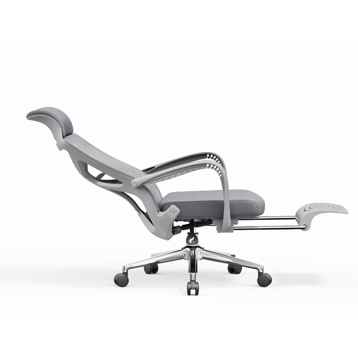 Modern Minimalist High-Back Desk Chair: Breathable Mesh Fabric - Lumbar Support Ergonomic Office Chair For Home Office