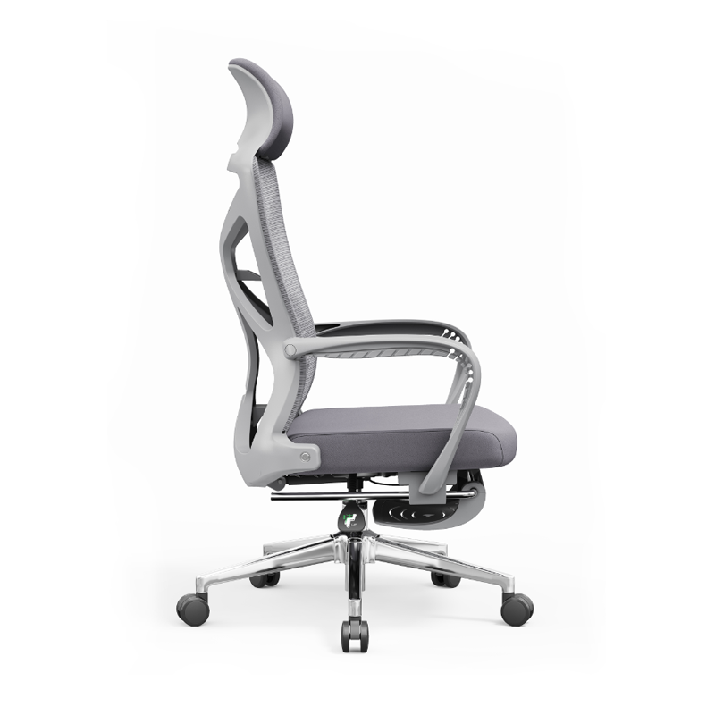 Modern Minimalist High-Back Desk Chair: Breathable Mesh Fabric - Lumbar Support Ergonomic Office Chair For Home Office
