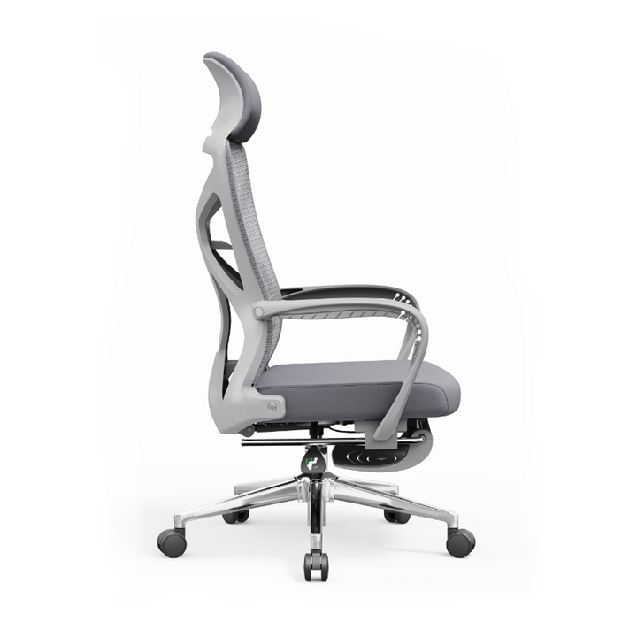 Modern Minimalist High-Back Desk Chair: Breathable Mesh Fabric - Lumbar Support Ergonomic Office Chair For Home Office
