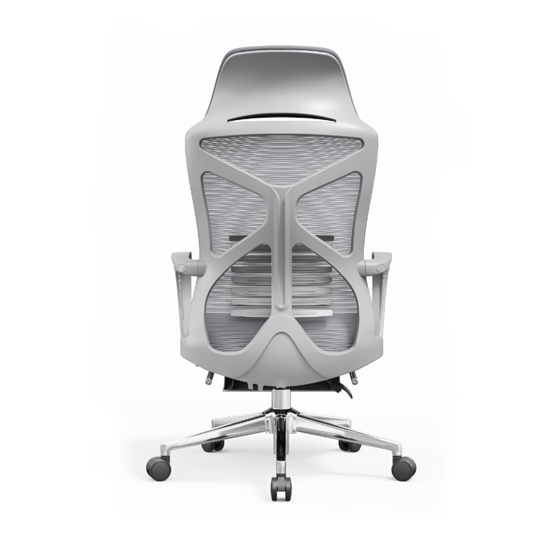 Modern Minimalist High-Back Desk Chair: Breathable Mesh Fabric - Lumbar Support Ergonomic Office Chair For Home Office