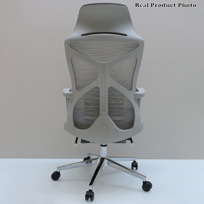 Modern Minimalist High-Back Desk Chair: Breathable Mesh Fabric - Lumbar Support Ergonomic Office Chair For Home Office