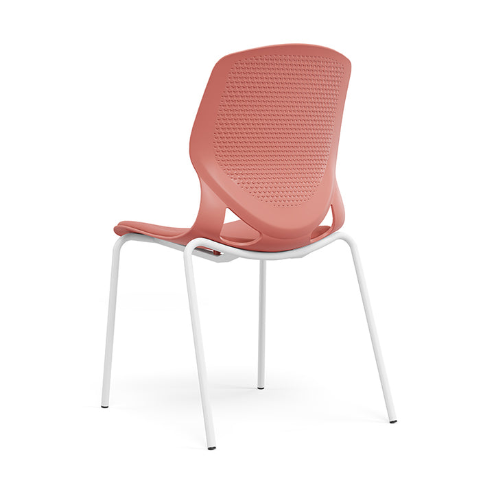 Contemporary Scandinavian Back Chair: INS-Style Macaron Desk Chair For Home Office