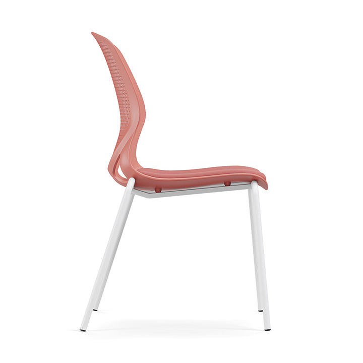 Contemporary Scandinavian Back Chair: INS-Style Macaron Desk Chair For Home Office