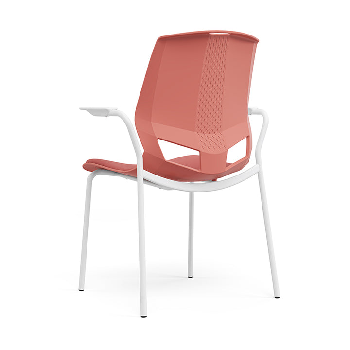 Contemporary Scandinavian INS-Style Training Chair: Minimalist Ergonomic Backrest Desk Chair For Home Office