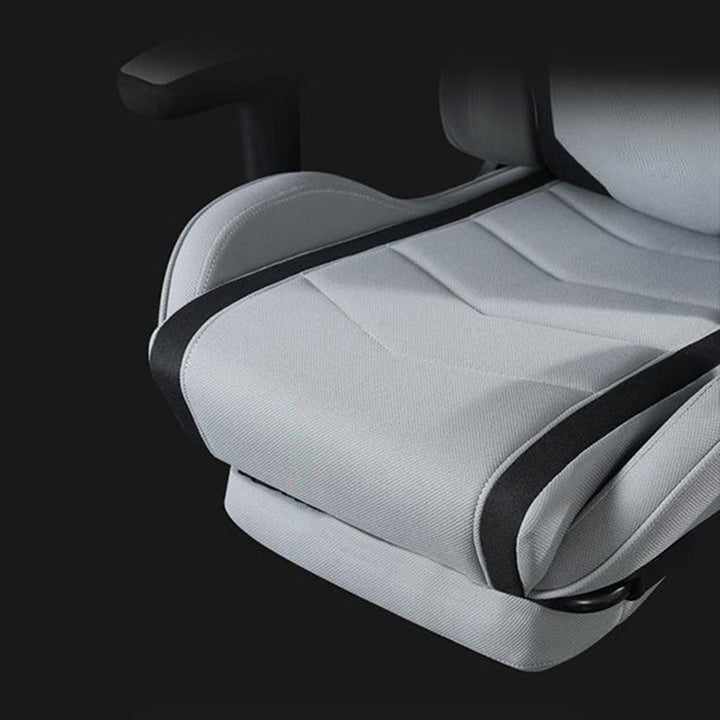 Modern Minimalist Rectangular Seat Cushion Fabric PU Leather Nylon Sponge Desk Chair Backrest Armrest For Home Office