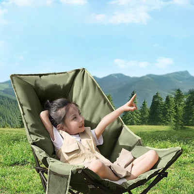 Modern Minimalist Curved Oxford Cloth Iron Cotton Outdoor Chair Backrest For Garden