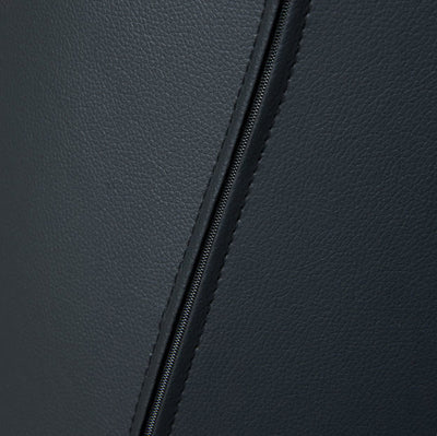 Modern Minimalist Round Seat Cushion Tech Fabric Carbon Steel Sponge Dining Chair Backrest For Dining Room