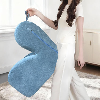 Modern Minimalist Curved Chenille Fabric EPS Sponge Accent Chair Backrest For Living Room