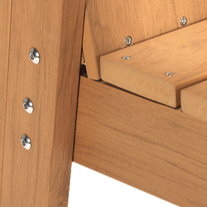 Modern Minimalist Rectangular HIPS Outdoor Bar Stool Backrest Armrest For Garden