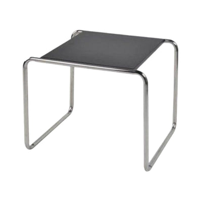 Modern Minimalist Rectangular Stainless Steel Medium Density Fiberboard Coffee Table 2-Leg Sturdy For Living Room