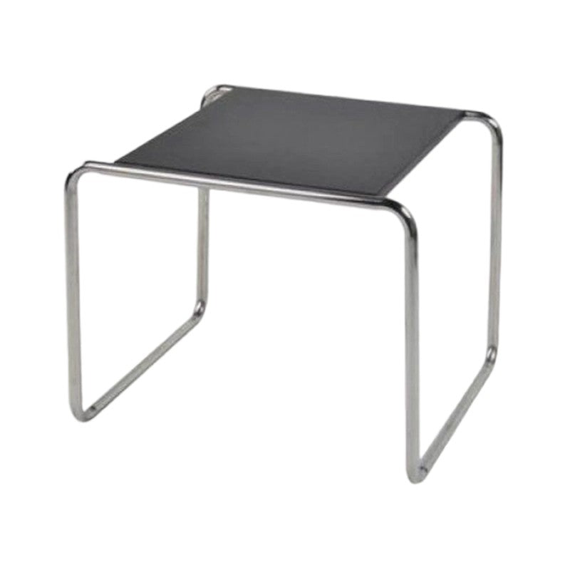 Modern Minimalist Rectangular Stainless Steel Medium Density Fiberboard Coffee Table 2-Leg Sturdy For Living Room