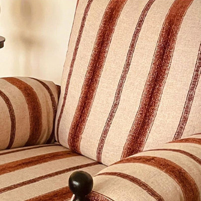 Modern Minimalist Curved Solid Wood Velvet Cotton Accent Chair Backrest Armrest Durable For Living Room