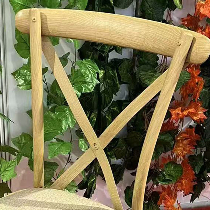 Modern Minimalist Curved PU Leather Wooden Board Sponge Dining Chair Backrest For Dining Room