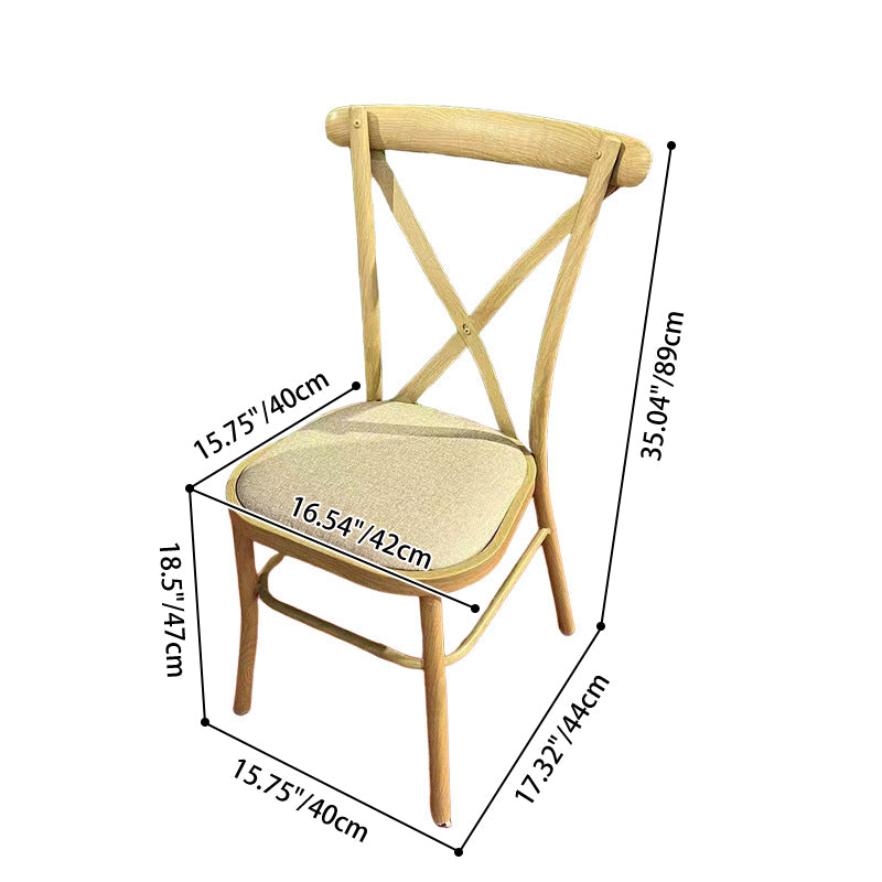 Modern Minimalist Curved PU Leather Wooden Board Sponge Dining Chair Backrest For Dining Room