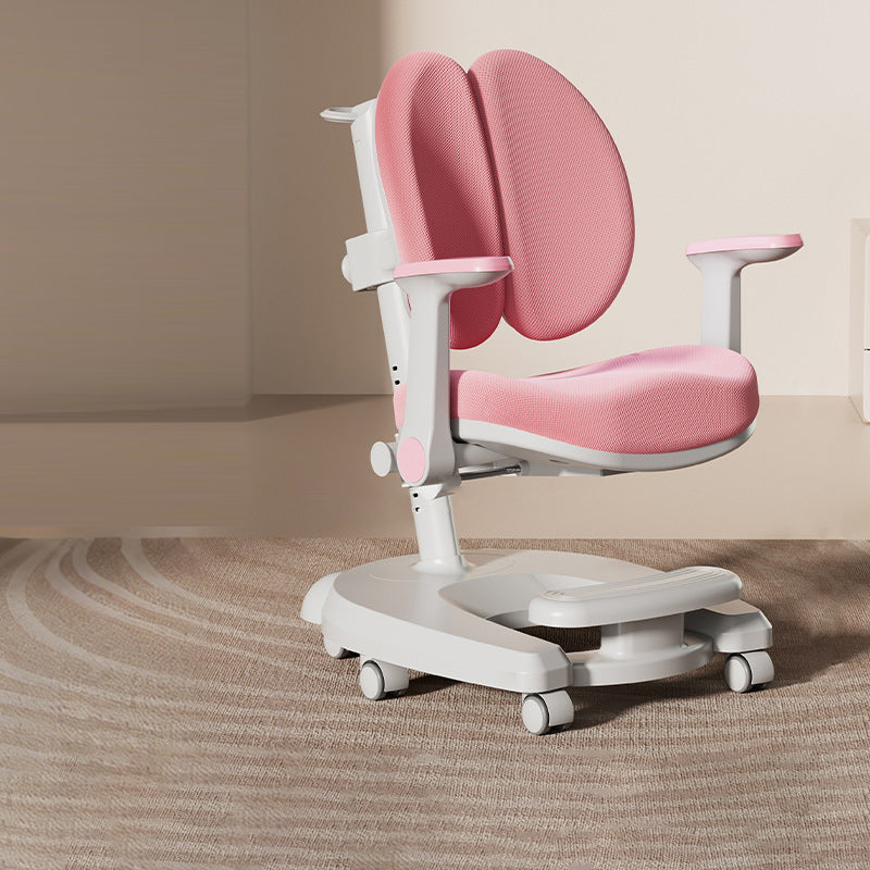 Modern Minimalist Curved Steel Latex Plastic Fabric Kids&