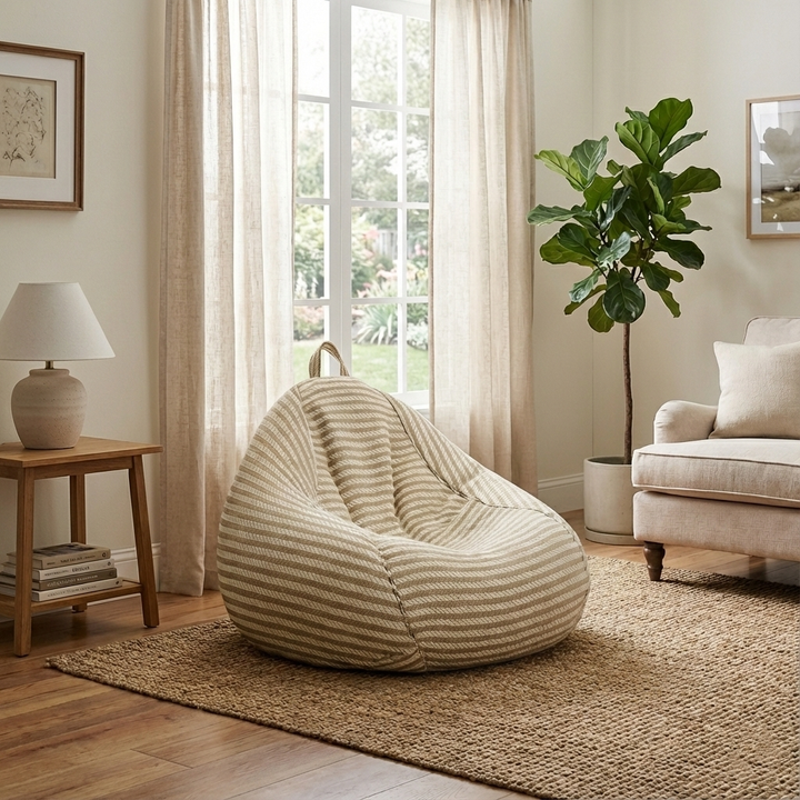 Modern Minimalist Curved Fabric EPS Sofa Backrest For Living Room