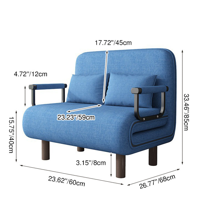 Chaise d’appoint moderne minimaliste aux courbes en acier au carbone, éponge, lin, bois massif, avec dossier et accoudoirs pour salon 