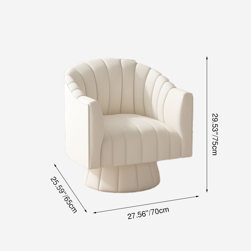 Zeitgenössischer nordischer Kratzleder-Stuhl mit Massivholz- und Sperrholzrahmen, quadratischer Akzentstuhl mit Rückenlehne und Armlehne, ergonomisch, wasserfest und fleckenresistent für das Wohnzimmer 