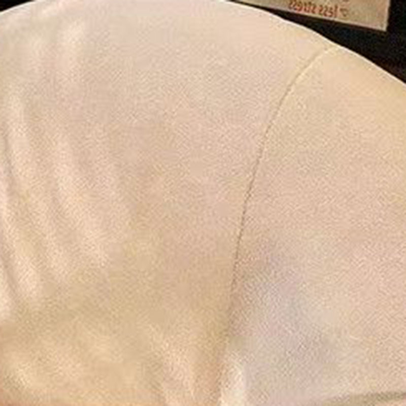 كرسي هزاز دائري بظهر ومساند ذراع من الخشب المطاطي والفولاذ الكربوني مع قماش منسوج إسكندنافي معاصر، وجلد، ومقاوم للخدش من القطط، لغرفة المعيشة 
