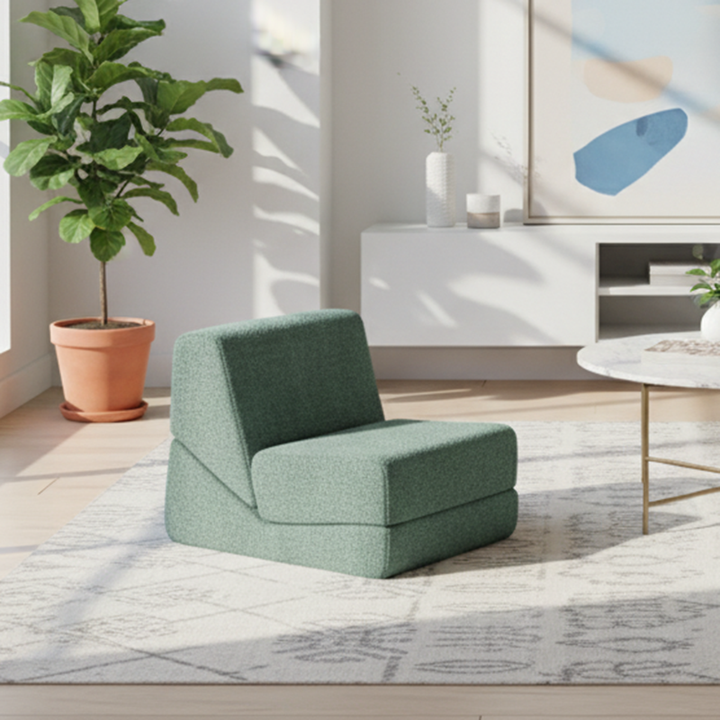 Flexible Space-Saving Compressed Sofa - Nordic Compressible, Frame-Free, 35D High Resilience Sponge For Comfort For Living Room &amp; Bedroom
