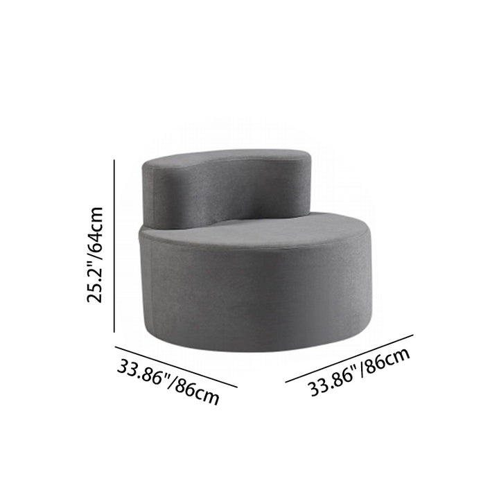 Frame-Free &amp; Space-Saving Compressible Sofa - Nordic Ergonomic Design, 35D High Resilience Sponge For Living Room &amp; Bedroom
