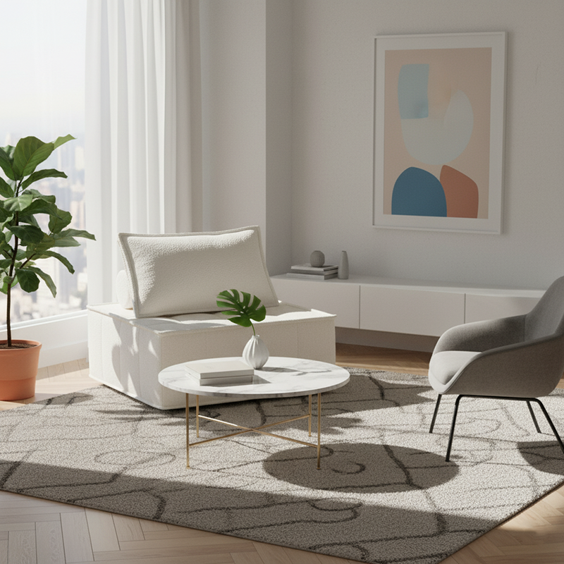 Convenience &amp; Ergonomic Compression Sofa - Nordic Perfect Blend Of Comfort And Functionality For Living Room &amp; Bedroom