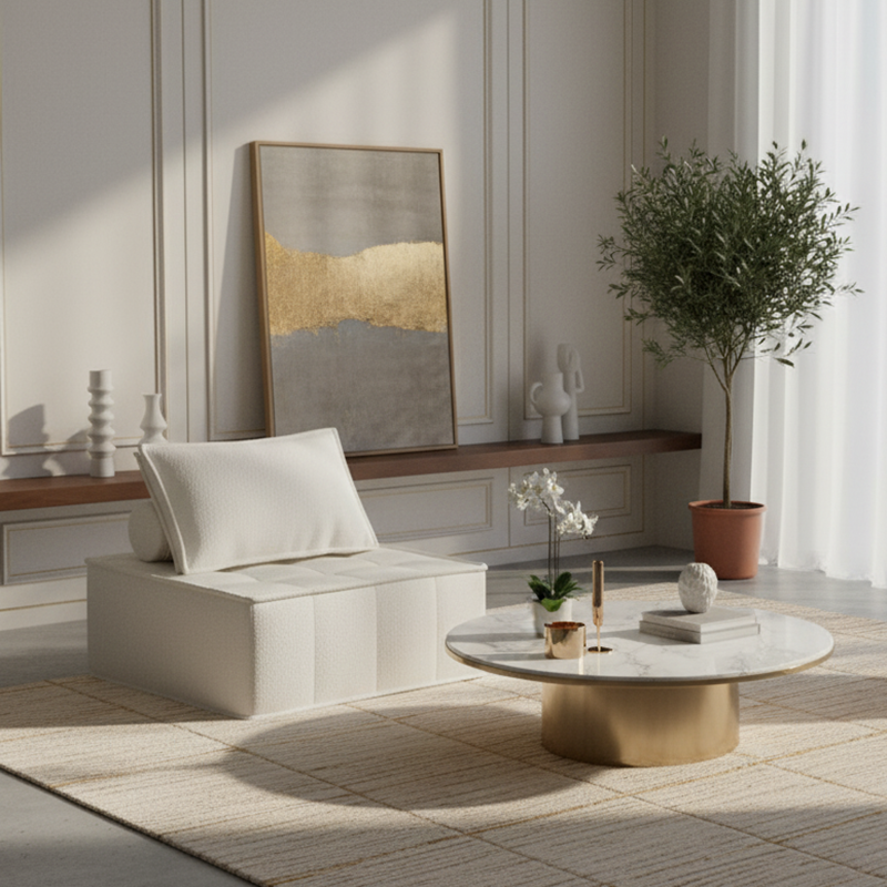 Convenience &amp; Ergonomic Compression Sofa - Nordic Perfect Blend Of Comfort And Functionality For Living Room &amp; Bedroom