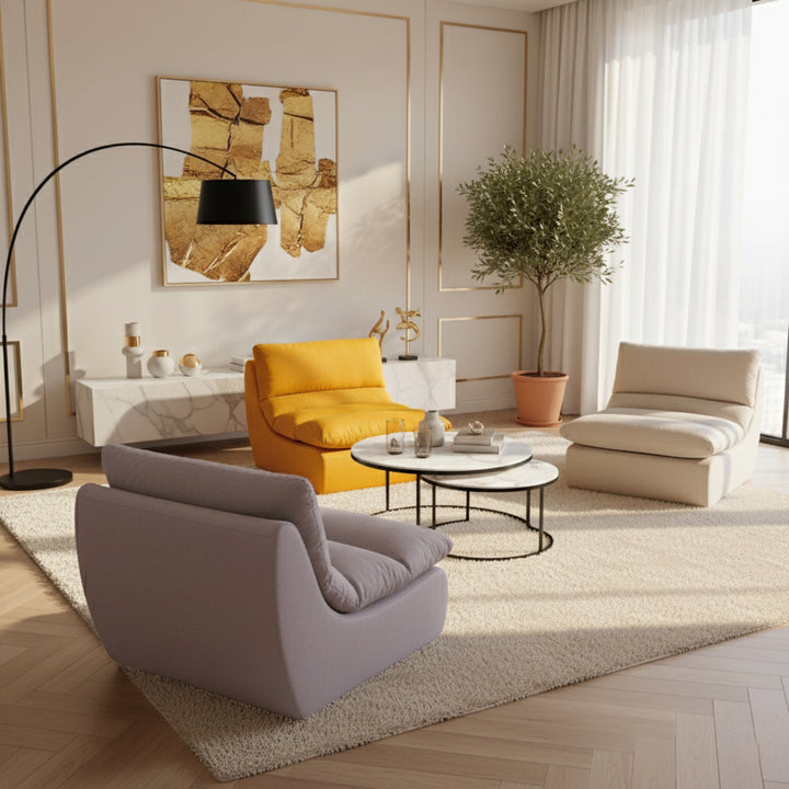35D Sponge Compressible Sofa - Nordic Perfect Blend Of Comfort, Sustainability, And Convenience For Living Room &amp; Bedroom