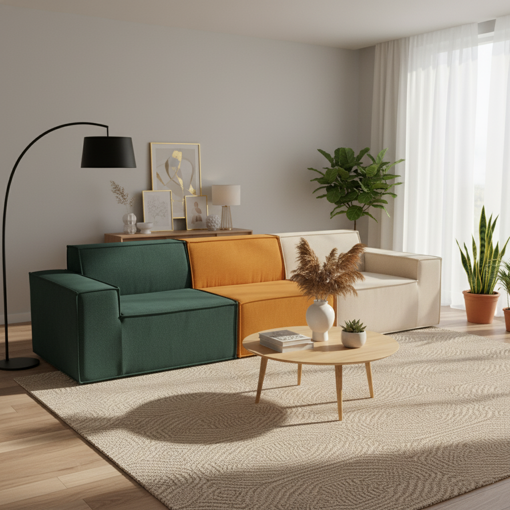 Multi-Functional Compressible Sofa - Nordic Perfect For Small Spaces &amp; Easy Storage For Living Room &amp; Bedroom