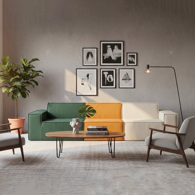 Multi-Functional Compressible Sofa - Nordic Perfect For Small Spaces &amp; Easy Storage For Living Room &amp; Bedroom