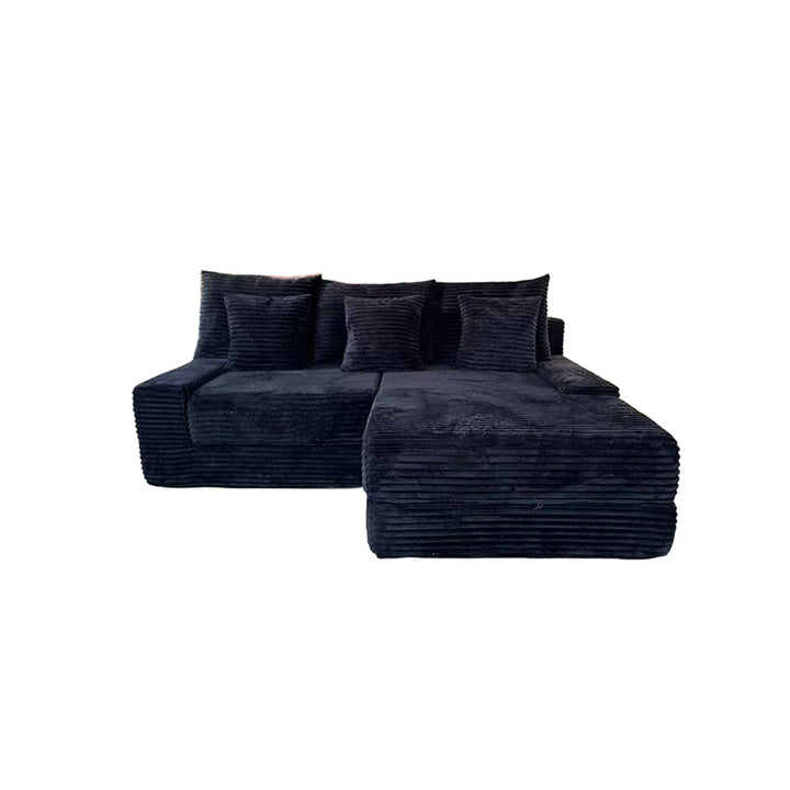 Canapé de compression multifonctionnel et peu encombrant - Design nordique ergonomique avec mousse haute résilience 35D 
