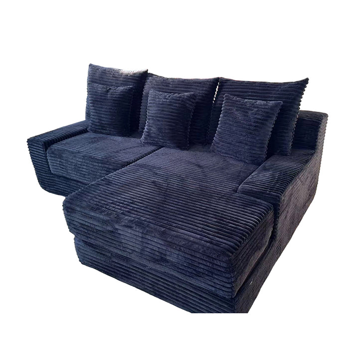 Canapé de compression multifonctionnel et peu encombrant - Design nordique ergonomique avec mousse haute résilience 35D 