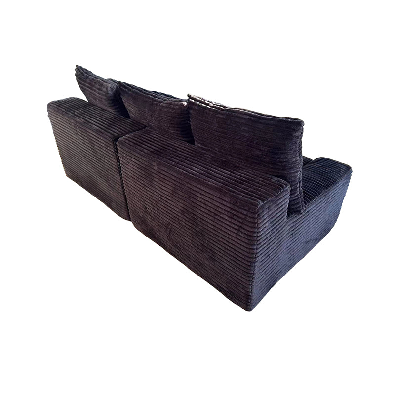 Canapé de compression multifonctionnel et peu encombrant - Design nordique ergonomique avec mousse haute résilience 35D 