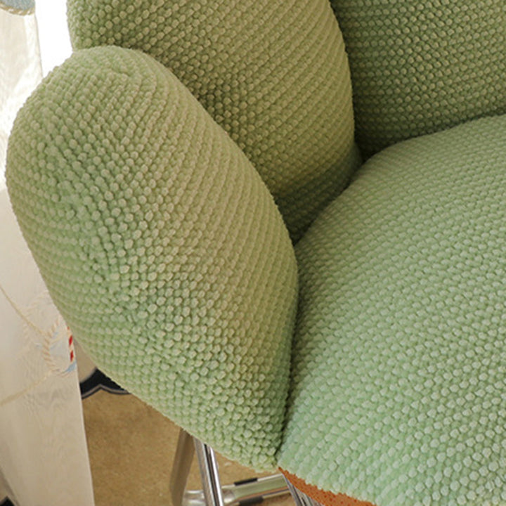 Modern Minimalist Bean Velvet Mink Velvet PP Cotton Round Cushion Sofa Backrest Armrest For Living Room &amp; Bedroom