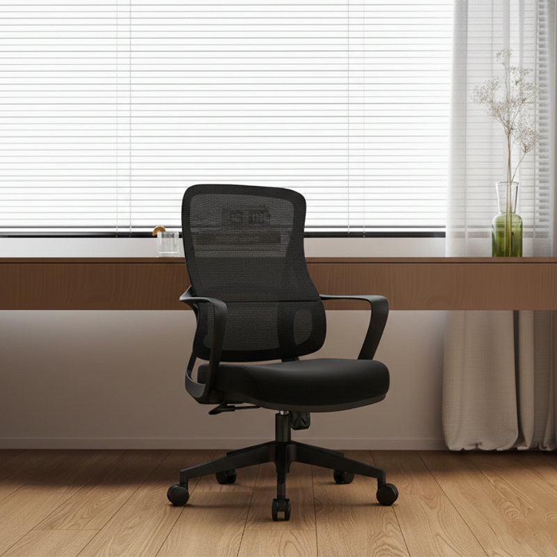 Experience Unmatched Comfort And Durability Desk Chair - Minimalist Mesh Backrest &amp; Comfortable, Durable For Long Hours For Home Office