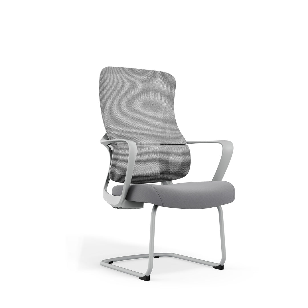 Premium Gray Executive Back Support &amp; Stylish Design Desk Chair - Minimalist Chair With Ergonomic Breathable Mesh For Home Office