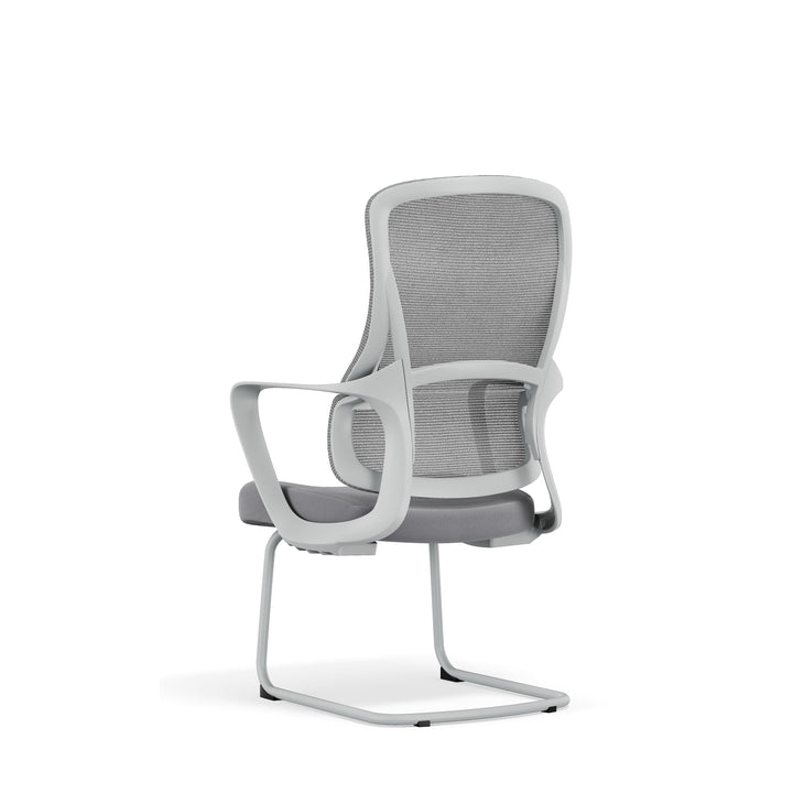 Premium Gray Executive Back Support &amp; Stylish Design Desk Chair - Minimalist Chair With Ergonomic Breathable Mesh For Home Office