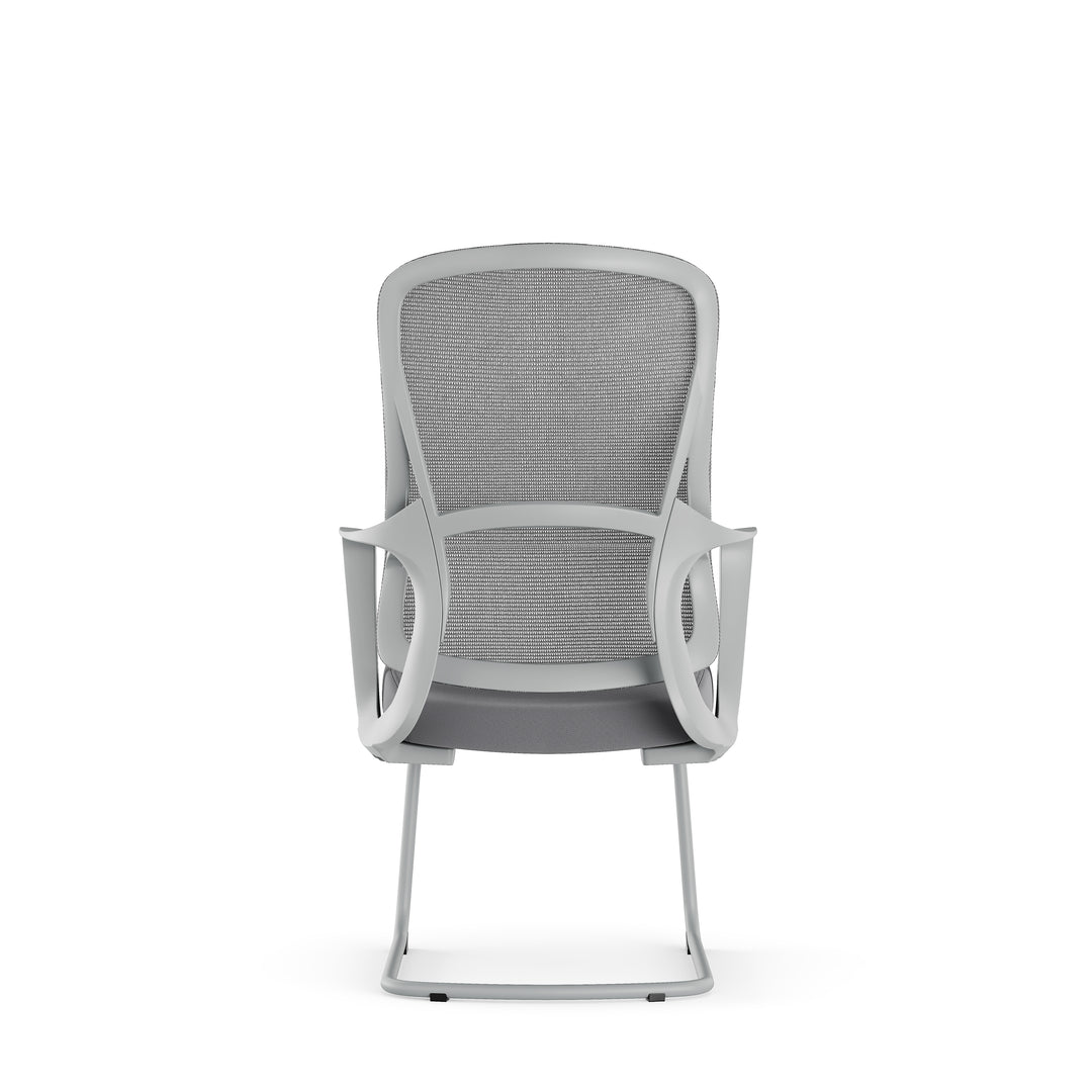 Premium Gray Executive Back Support &amp; Stylish Design Desk Chair - Minimalist Chair With Ergonomic Breathable Mesh For Home Office