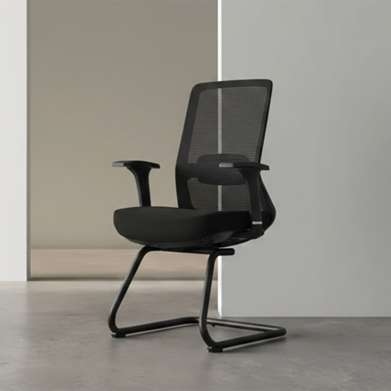 Verstellbare Lendenstütze Executive-Schreibtischstuhl – minimalistischer Stuhl mit atmungsaktivem Mesh und robustem Stahlrahmen für das Homeoffice 