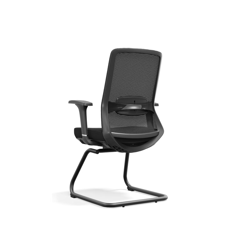 Verstellbare Lendenstütze Executive-Schreibtischstuhl – minimalistischer Stuhl mit atmungsaktivem Mesh und robustem Stahlrahmen für das Homeoffice 
