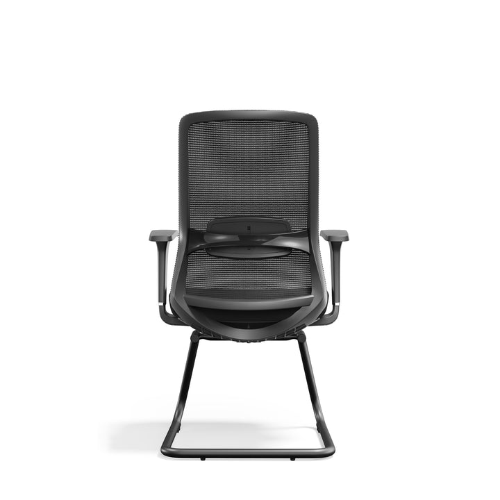 Verstellbare Lendenstütze Executive-Schreibtischstuhl – minimalistischer Stuhl mit atmungsaktivem Mesh und robustem Stahlrahmen für das Homeoffice 