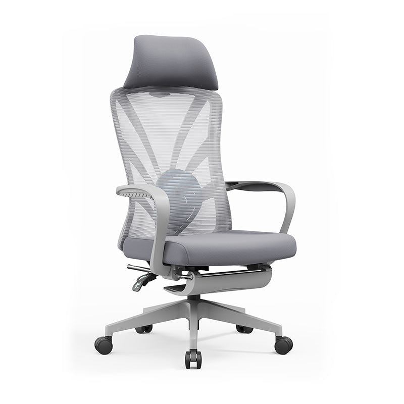 Ergonomic Peacock Back Chair With Adjustable Headrest &amp; Lumbar Support Desk Chair - Minimalist Resting Chair With 150° Recline &amp; High-Density Sponge For Maximum Comfort For Home Office