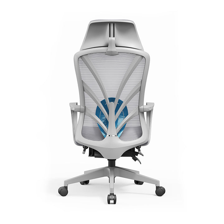 Ergonomic Peacock Back Chair With Adjustable Headrest &amp; Lumbar Support Desk Chair - Minimalist Resting Chair With 150° Recline &amp; High-Density Sponge For Maximum Comfort For Home Office