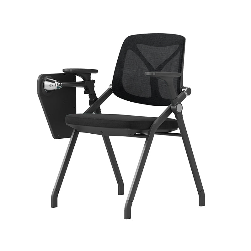 Stylish And Foldable Office Desk Chair - Minimalist Multifunctional Ergonomic Features And High-Density Sponge Seat For Home Office