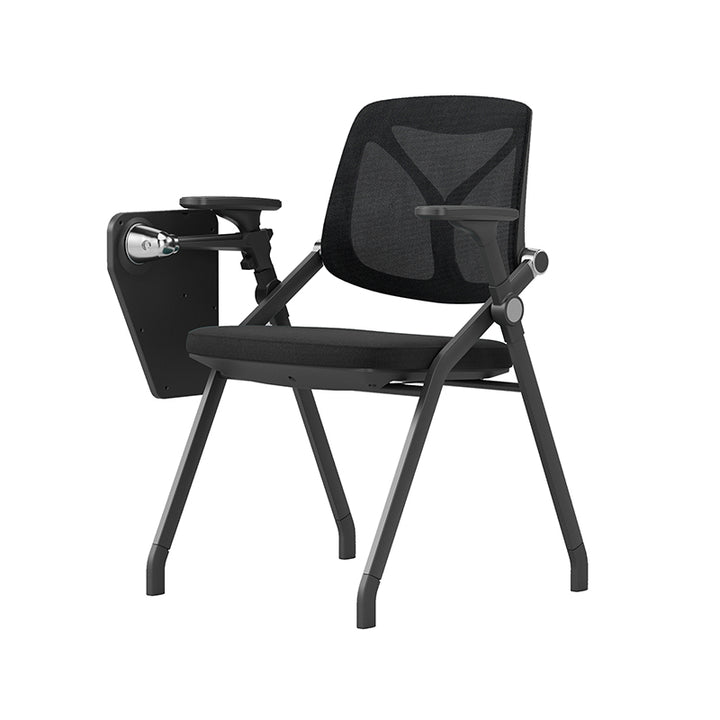 Stylish And Foldable Office Desk Chair - Minimalist Multifunctional Ergonomic Features And High-Density Sponge Seat For Home Office