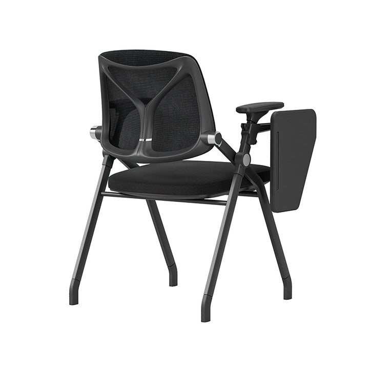 Stylish And Foldable Office Desk Chair - Minimalist Multifunctional Ergonomic Features And High-Density Sponge Seat For Home Office