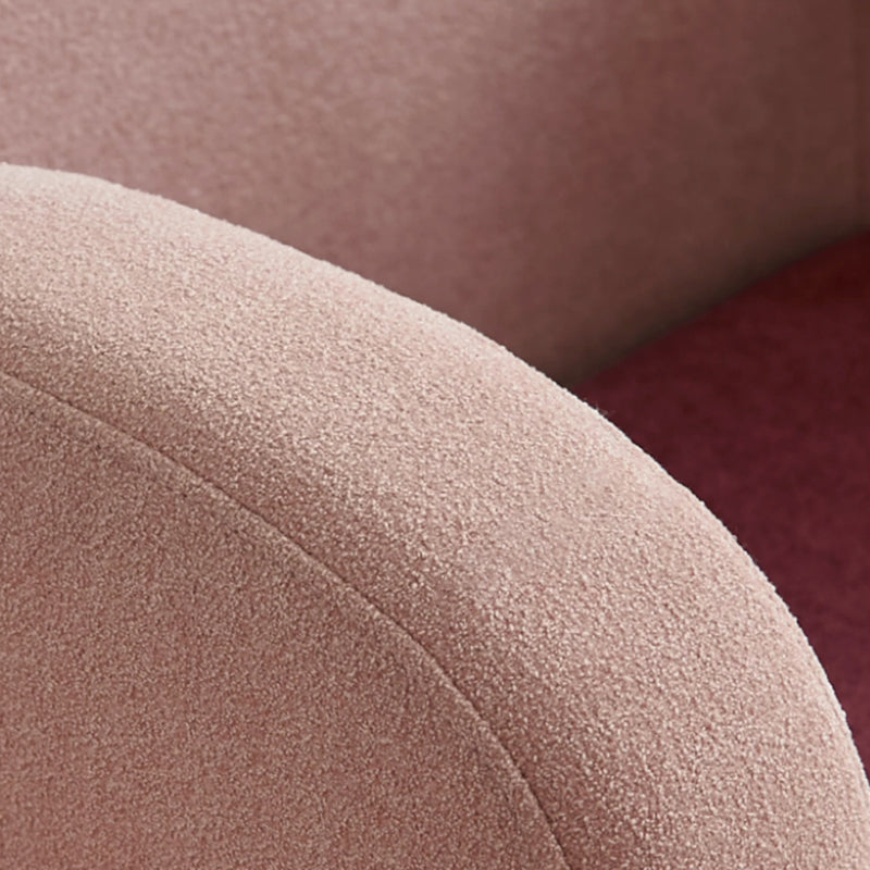Cute Toddler Couch Plush Soft Chenille Teddy Fleece Kids Sofa - Nordic Chair With Wide Cushioned Seat And Stable Weighted Base For Living Room