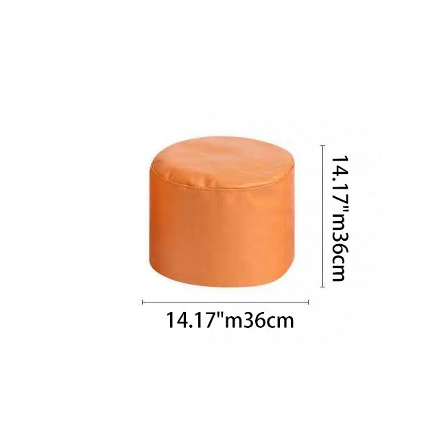 Canapé paresseux en tissu technique nordique contemporain avec dossier et repose-pieds pour salon et chambre 