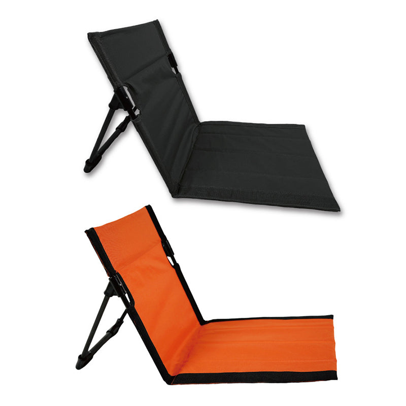 Modern Simplicity Oxford Fabric Aluminum Rectangular Foldable Camping Back Chair For Outdoor Patio