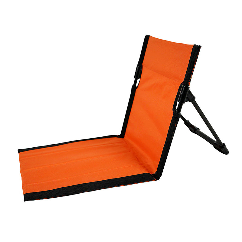 Modern Simplicity Oxford Fabric Aluminum Rectangular Foldable Camping Back Chair For Outdoor Patio